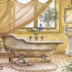 12294  Vintage Bathtub IV