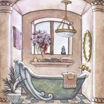 12397  Vintage Bathtub II