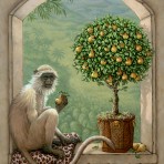 15593  Monkey & Pear Tree