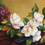 28208 Magnolias with Grapes