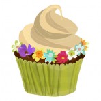 39509 Spring Cupcake 3 Swirl