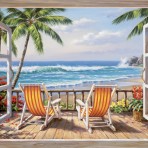 31765 Tropical Terrace for Two