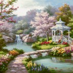 39140 Gazebo Blossom