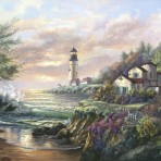 24598 Sunset Lighthouse